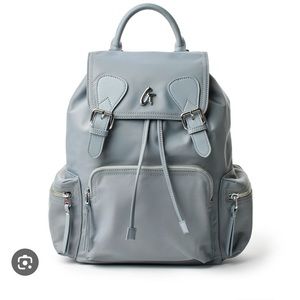 Glamaholic grey nylon backpack BRAND NEW!
